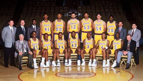 los angeles lakers roster 1992